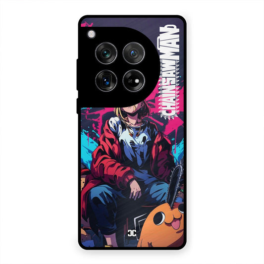Puchita with Power OnePlus 12 Mobile Back Cover - Anime PrintShield Case