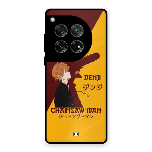 Denji Shadow OnePlus 12 Mobile Back Cover - Anime PrintShield Case