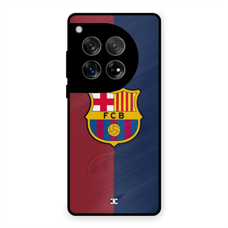 Barcelona Logo OnePlus 12 Mobile Back Cover - Sports PrintShield Case