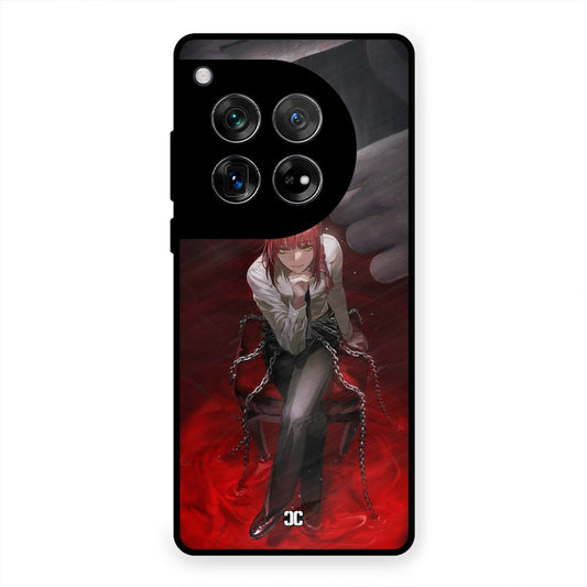 Makima Chains OnePlus 12 Mobile Back Cover - Anime PrintShield Case