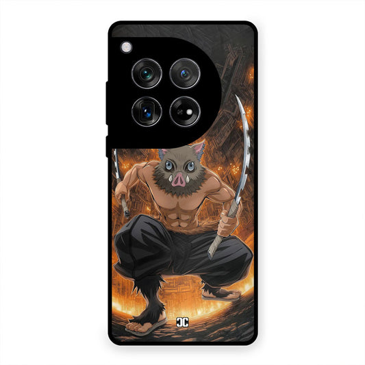 Inosuke Rage OnePlus 12 Mobile Back Cover - Anime PrintShield Case