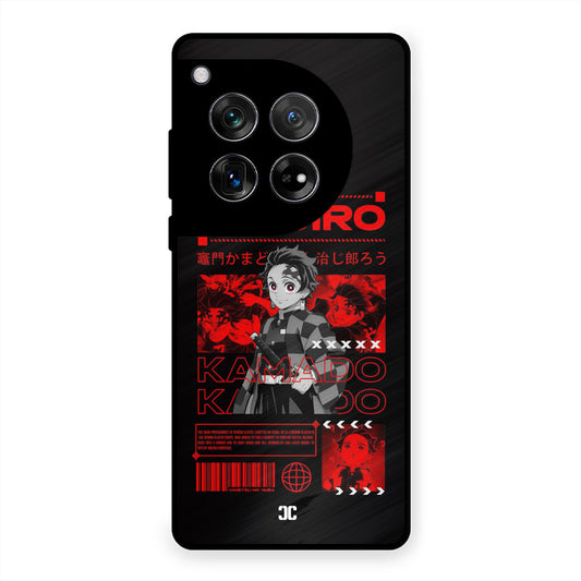 Tanjiro Kamado OnePlus 12 Mobile Back Cover - Anime PrintShield Case