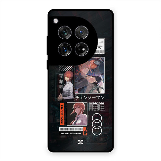 Devil Hunter Makima OnePlus 12 Mobile Back Cover - Anime PrintShield Case