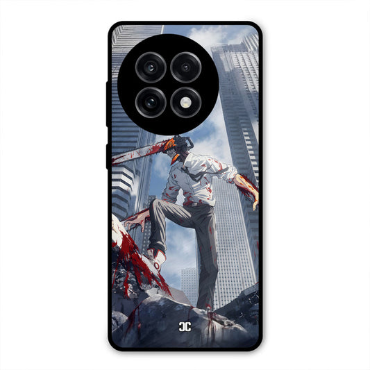Denji Fighting OnePlus 13R Mobile Back Cover - Anime PrintShield Case