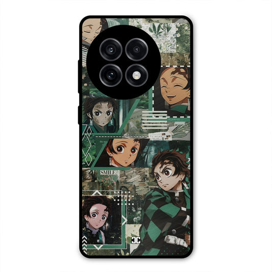 Tanjiro Thoughts OnePlus 13R Mobile Back Cover - Anime PrintShield Case