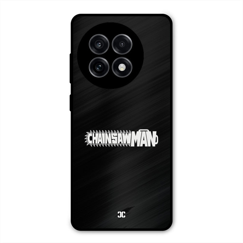 Chainsaw Logo OnePlus 13R Mobile Back Cover - Anime PrintShield Case