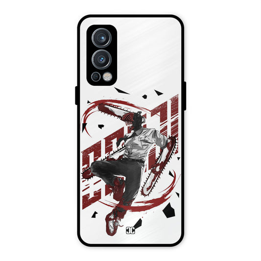 Chainsawman Typo OnePlus Nord 2 5G Mobile Back Cover - Anime PrintShield Case