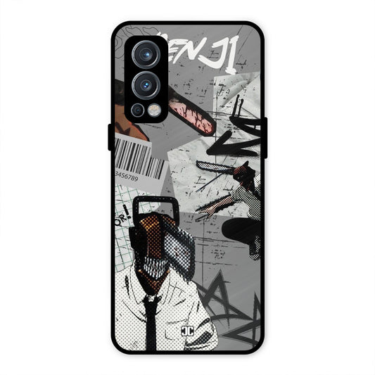 Denji Rage OnePlus Nord 2 5G Mobile Back Cover - Anime PrintShield Case