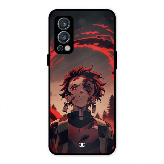 Raging Tanjiro OnePlus Nord 2 5G Mobile Back Cover - Anime PrintShield Case