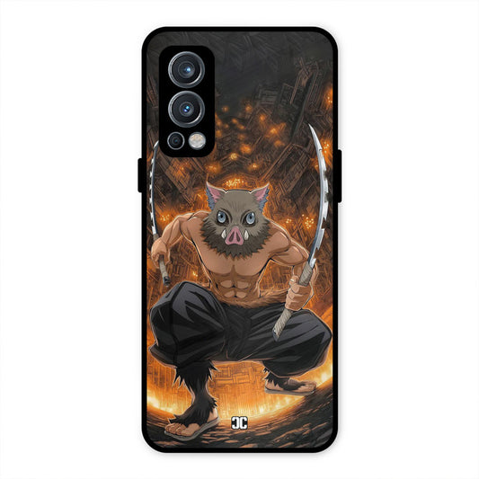 Inosuke Rage OnePlus Nord 2 5G Mobile Back Cover - Anime PrintShield Case