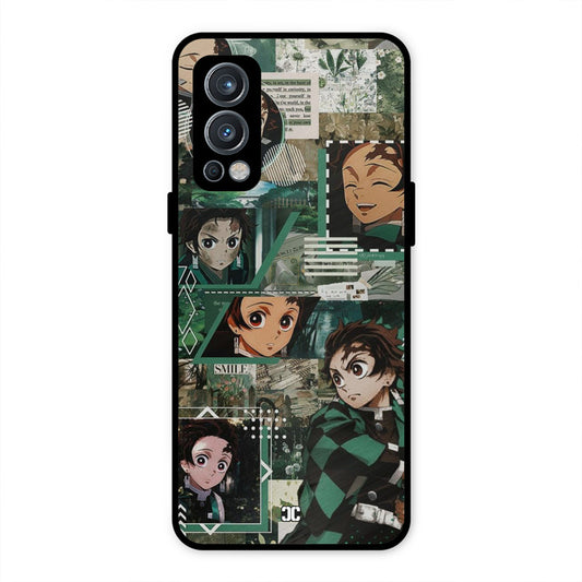 Tanjiro Thoughts OnePlus Nord 2 5G Mobile Back Cover - Anime PrintShield Case