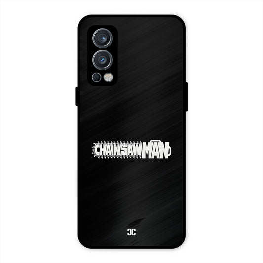 Chainsaw Logo OnePlus Nord 2 5G Mobile Back Cover - Anime PrintShield Case