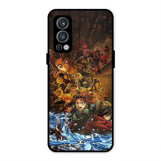 Demon Slayers OnePlus Nord 2 5G Mobile Back Cover - Anime PrintShield Case