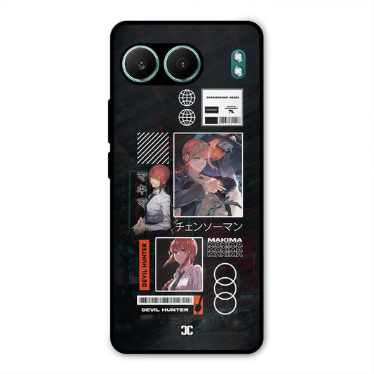 Devil Hunter Makima OnePlus Nord 4 Mobile Back Cover - Anime PrintShield Case