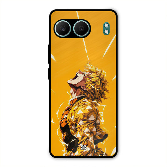 Shouting Zenitsu OnePlus Nord 4 Mobile Back Cover - Anime PrintShield Case