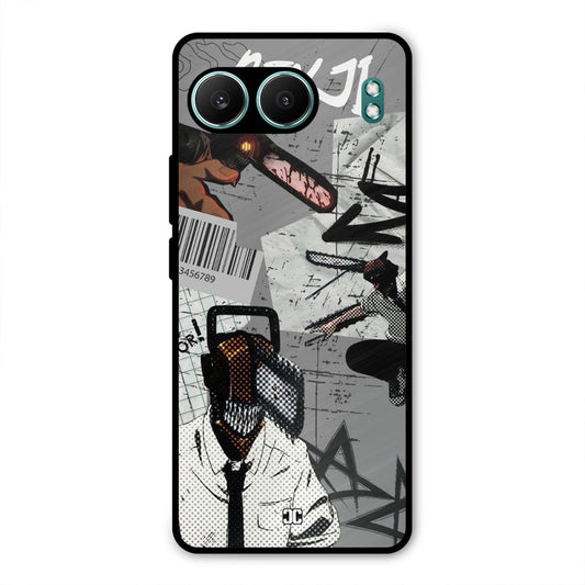 Denji Rage OnePlus Nord 4 Mobile Back Cover - Anime PrintShield Case