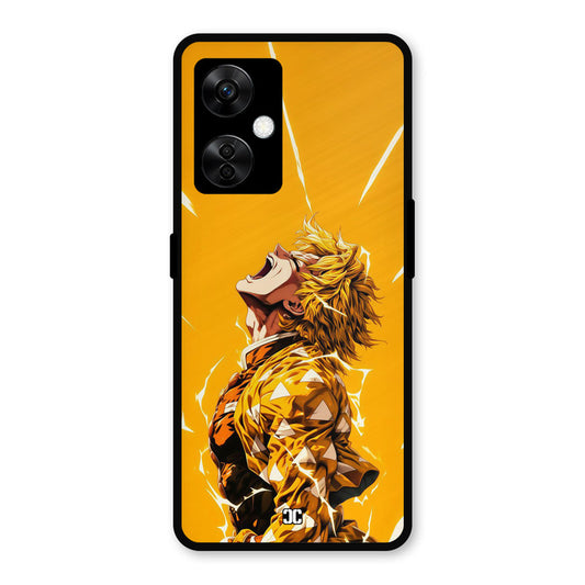 Shouting Zenitsu OnePlus Nord CE 3 Lite Mobile Back Cover - Anime PrintShield Case