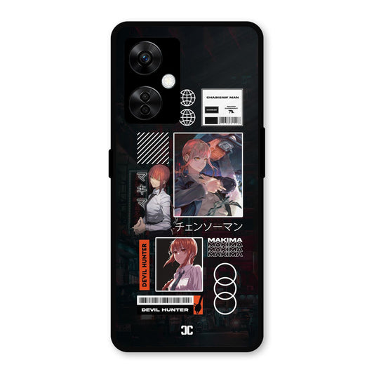 Devil Hunter Makima OnePlus Nord CE 3 Lite Mobile Back Cover - Anime PrintShield Case
