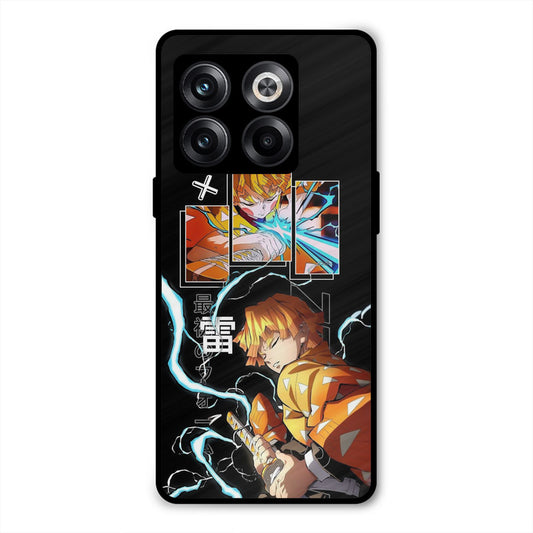 Aggressive Zenitsu Oneplus 10T Mobile Back Cover - Anime PrintShield Case