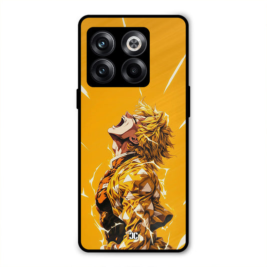 Shouting Zenitsu Oneplus 10T Mobile Back Cover - Anime PrintShield Case