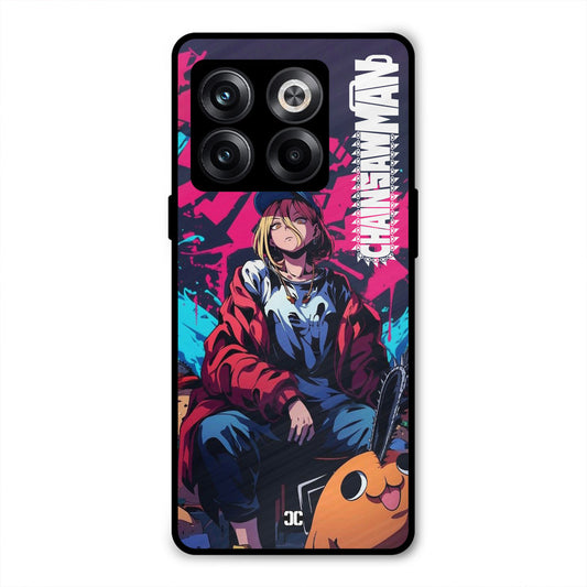 Puchita with Power Oneplus 10T Mobile Back Cover - Anime PrintShield Case