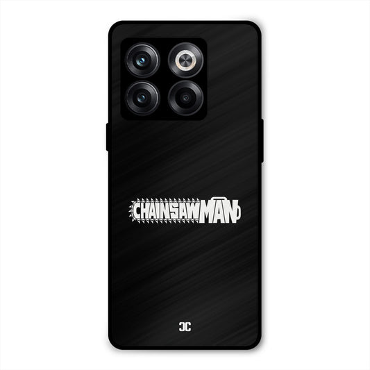 Chainsaw Logo Oneplus 10T Mobile Back Cover - Anime PrintShield Case