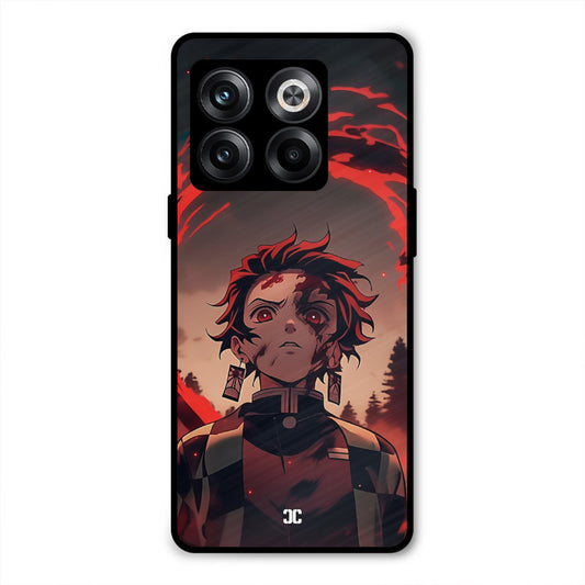 Raging Tanjiro Oneplus 10T Mobile Back Cover - Anime PrintShield Case