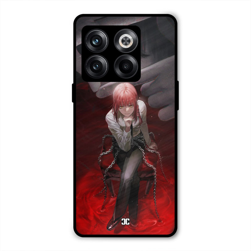 Makima Chains Oneplus 10T Mobile Back Cover - Anime PrintShield Case