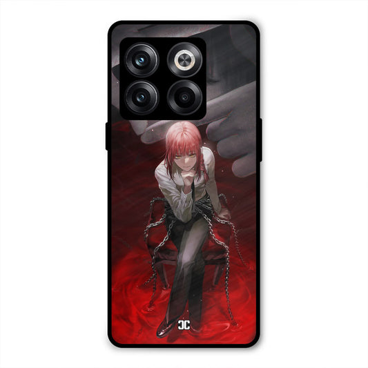 Makima Chains Oneplus 10T Mobile Back Cover - Anime PrintShield Case