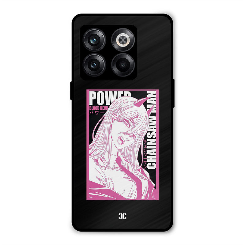 Blood Devil Power Oneplus 10T Mobile Back Cover - Anime PrintShield Case