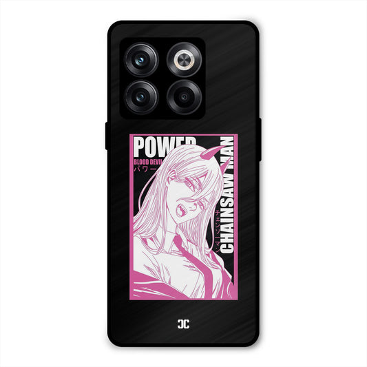 Blood Devil Power Oneplus 10T Mobile Back Cover - Anime PrintShield Case