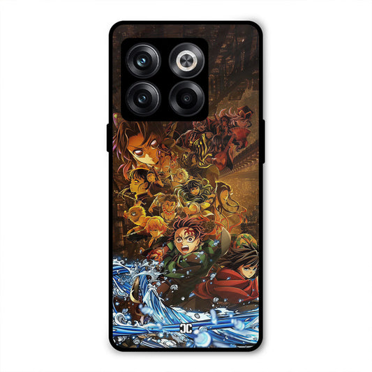 Demon Slayers Oneplus 10T Mobile Back Cover - Anime PrintShield Case