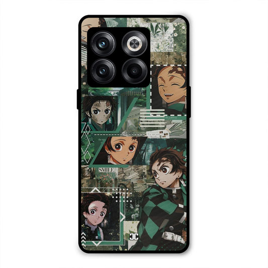Tanjiro Thoughts Oneplus 10T Mobile Back Cover - Anime PrintShield Case