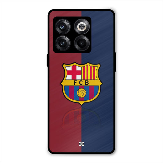 Barcelona Logo Oneplus 10T Mobile Back Cover - Sports PrintShield Case