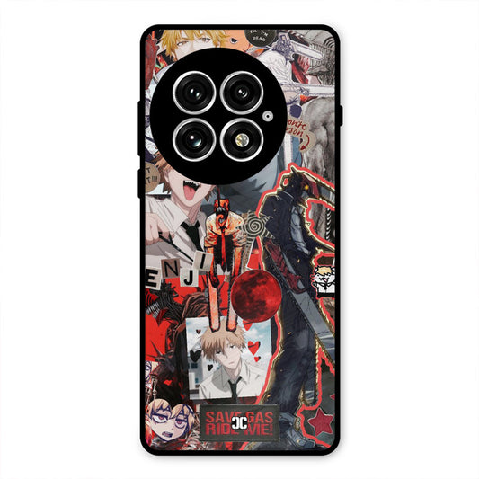Denji Thoughts Oneplus 13 Mobile Back Cover - Anime PrintShield Case