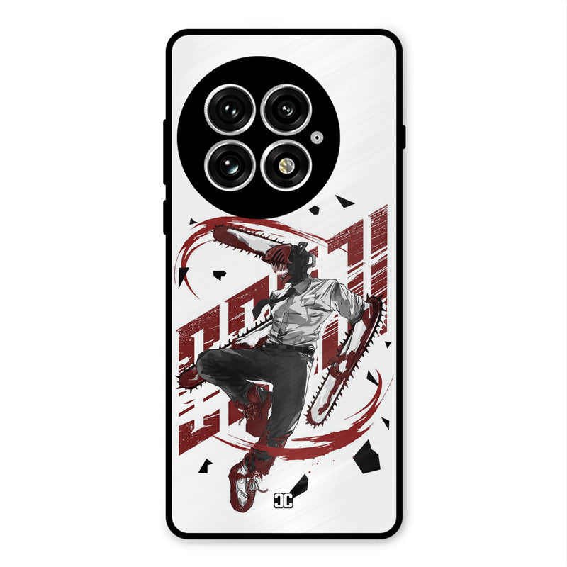Chainsawman Typo Oneplus 13 Mobile Back Cover - Anime PrintShield Case