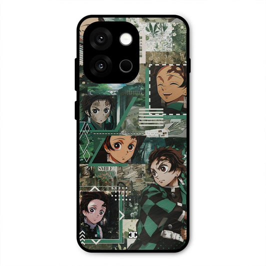 Tanjiro Thoughts Oneplus 13s Mobile Back Cover - Anime PrintShield Case