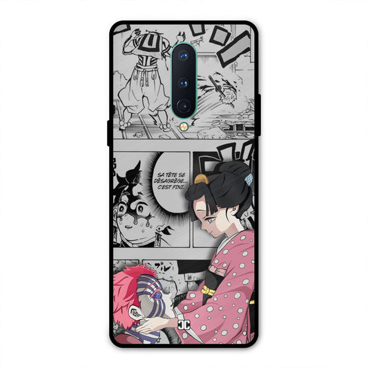 Akaza Love Oneplus 8 Mobile Back Cover - Anime PrintShield Case