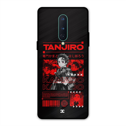 Tanjiro Kamado Oneplus 8 Mobile Back Cover - Anime PrintShield Case