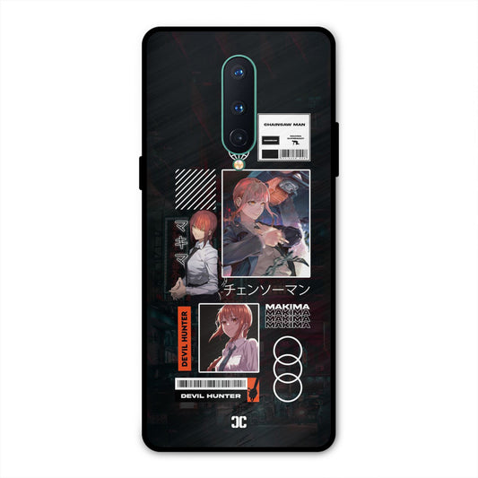 Devil Hunter Makima Oneplus 8 Mobile Back Cover - Anime PrintShield Case