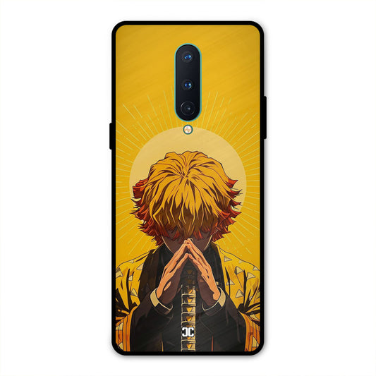 Calm Zenitsu Oneplus 8 Mobile Back Cover - Anime PrintShield Case
