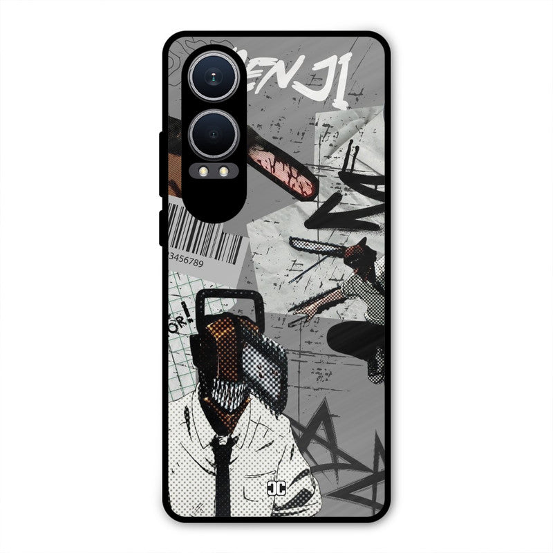 Denji Rage Oneplus Nord CE4 Lite Mobile Back Cover - Anime PrintShield Case