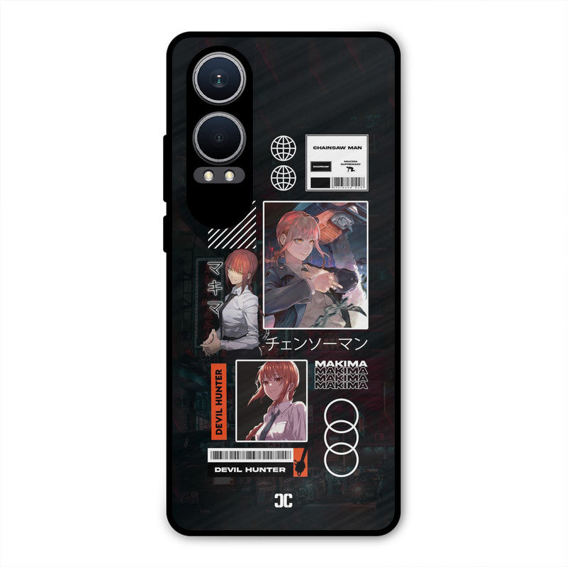 Devil Hunter Makima Oneplus Nord CE4 Lite Mobile Back Cover - Anime PrintShield Case