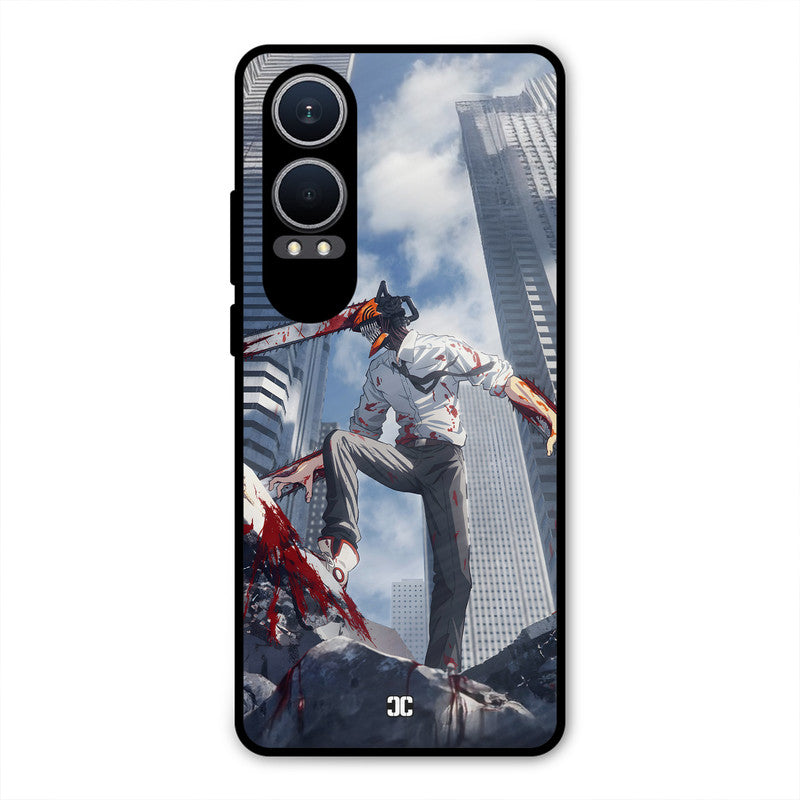 Denji Fighting Oneplus Nord CE4 Lite Mobile Back Cover - Anime PrintShield Case