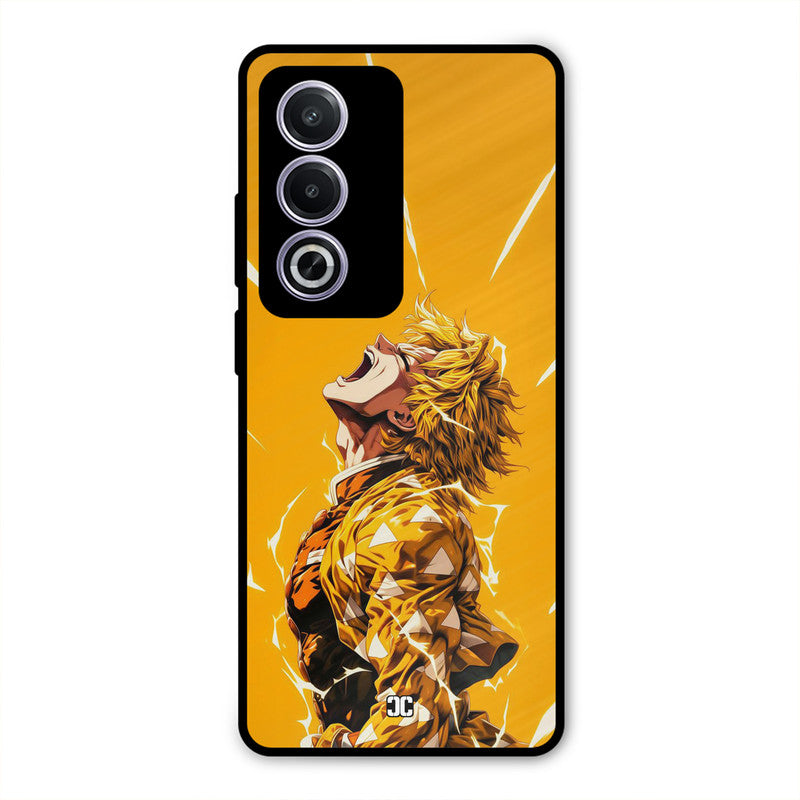 Shouting Zenitsu Oppo A3 Pro Mobile Back Cover - Anime PrintShield Case