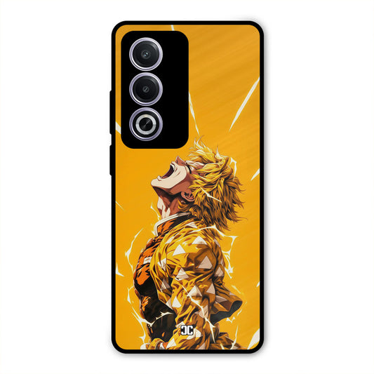Shouting Zenitsu Oppo A3 Pro Mobile Back Cover - Anime PrintShield Case