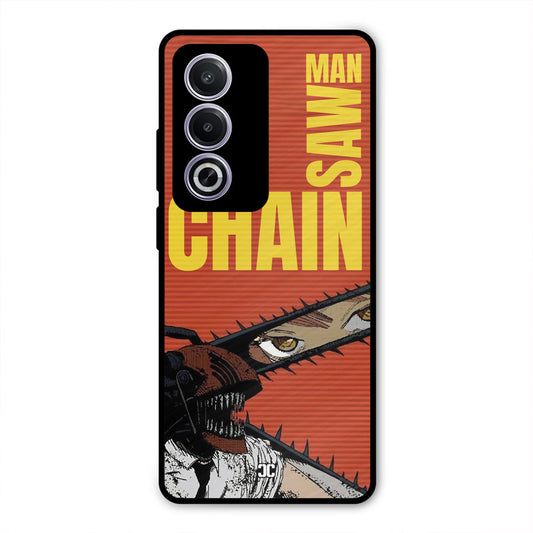Raging Chainsaw Oppo A3 Pro Mobile Back Cover - Anime PrintShield Case