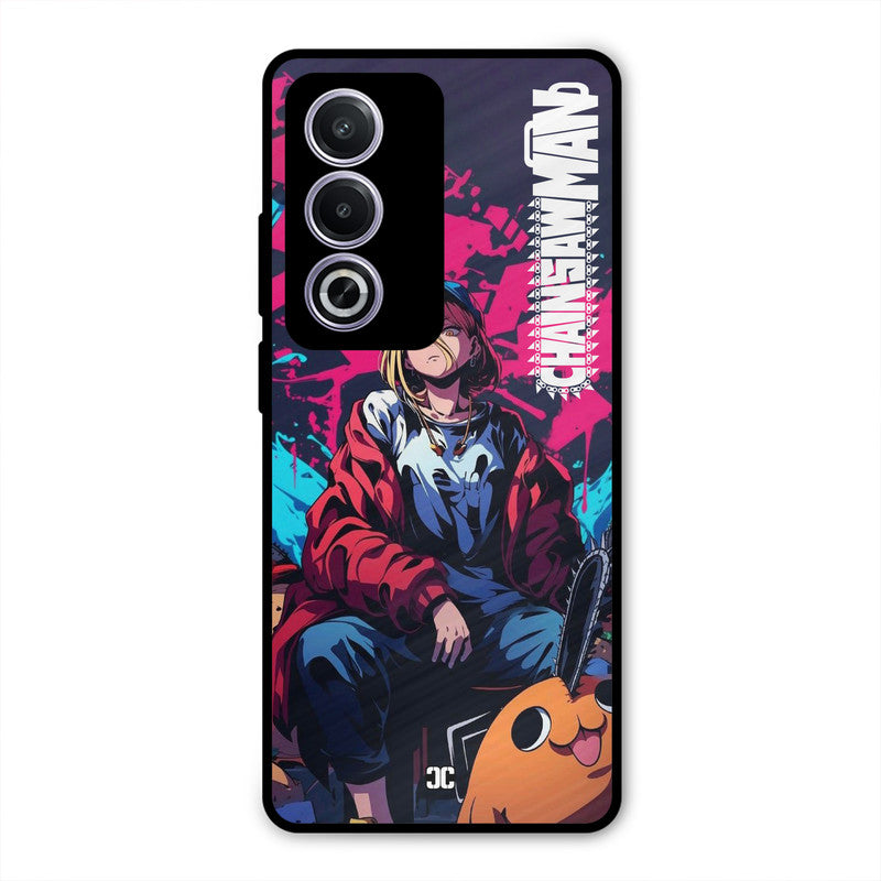 Puchita with Power Oppo A3 Pro Mobile Back Cover - Anime PrintShield Case