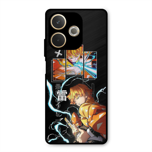 Aggressive Zenitsu Oppo A5 Pro Mobile Back Cover - Anime PrintShield Case