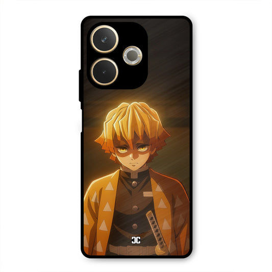 Thunderboy Zenitsu Oppo A5 Pro Mobile Back Cover - Anime PrintShield Case